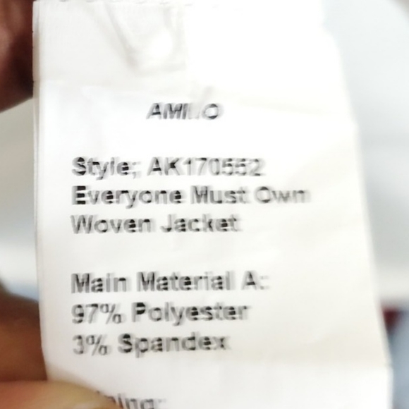 Akira " Ammo" Must own Woven Jacket. NWT! - Picture 11 of 14